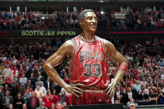 Scottie Pippen, Chicago Bulls, NBA, statue