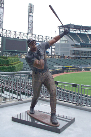 Frank Thomas, Big Hurt, statue, White Sox