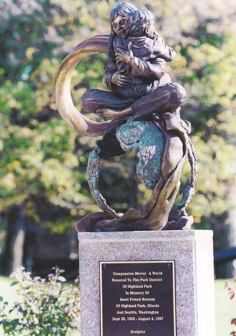 compassion moves a world sculpture