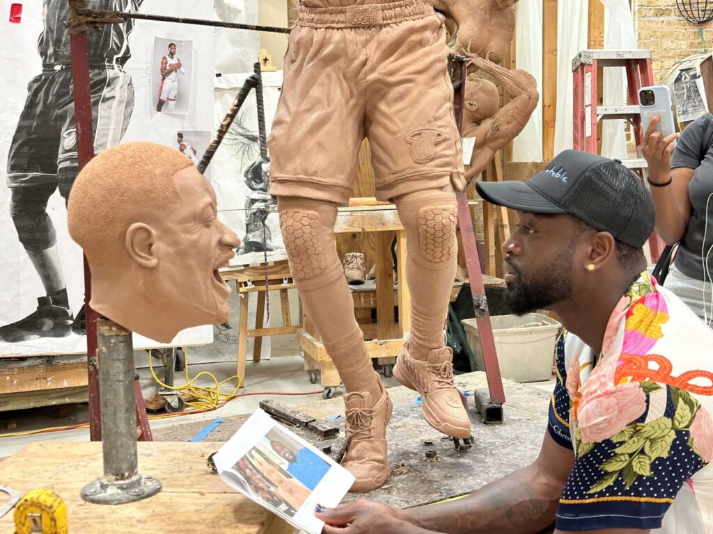 dwyane wade statue