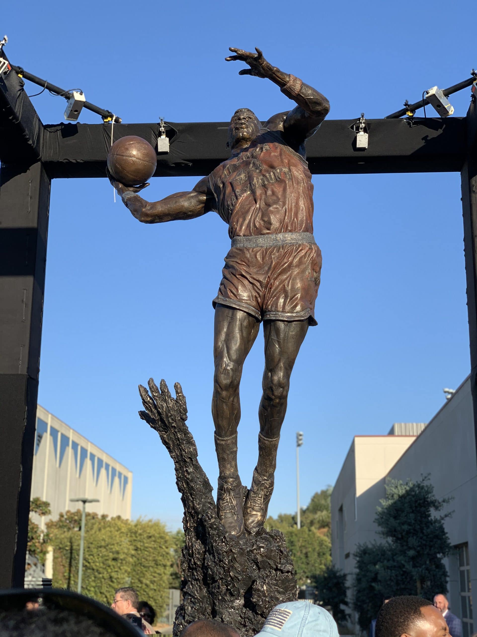 hank gathers statue