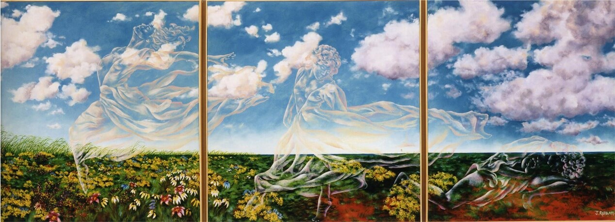 healing energy painting kellogg cancer care center