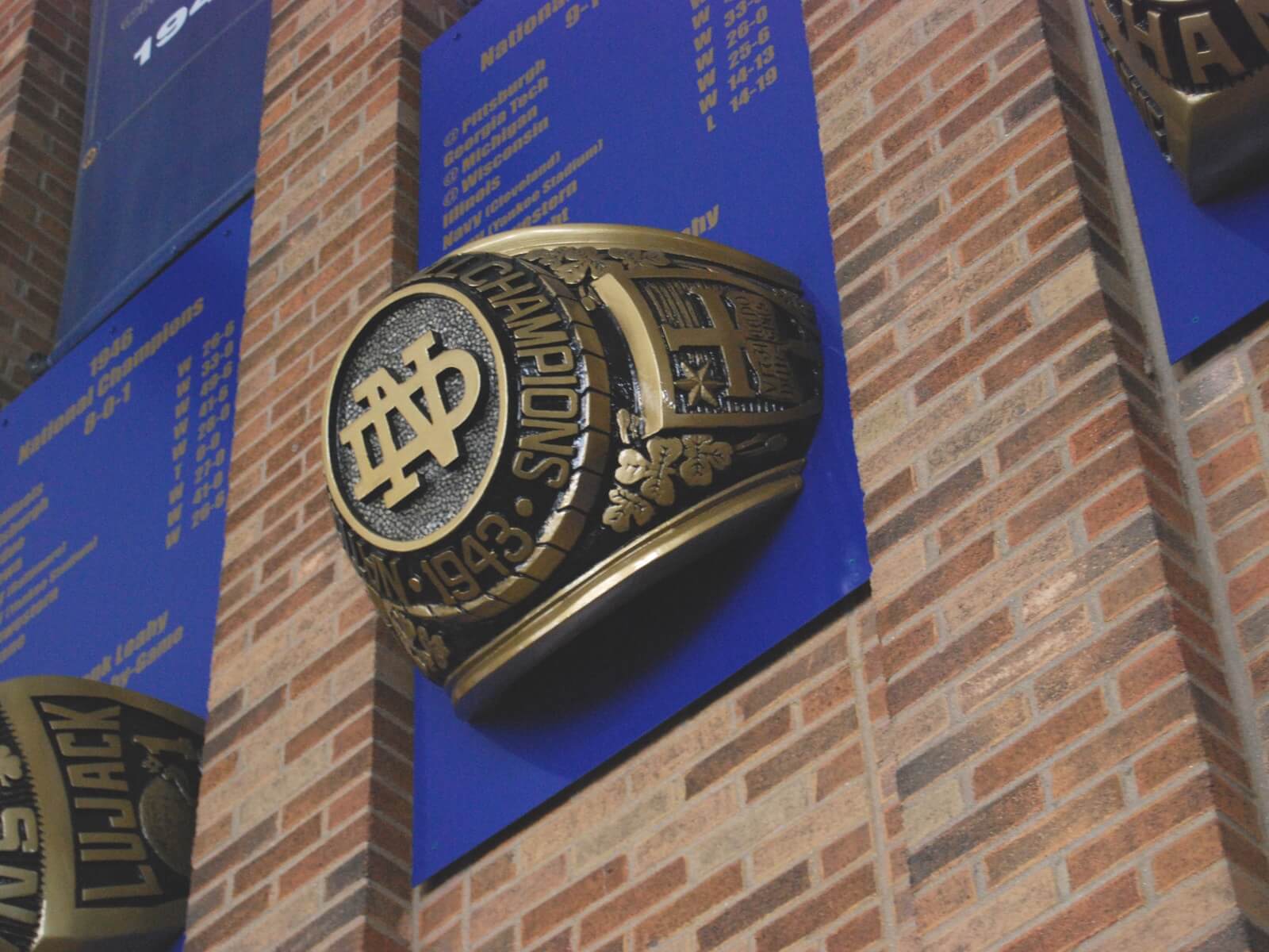 Notre Dame Championship Rings