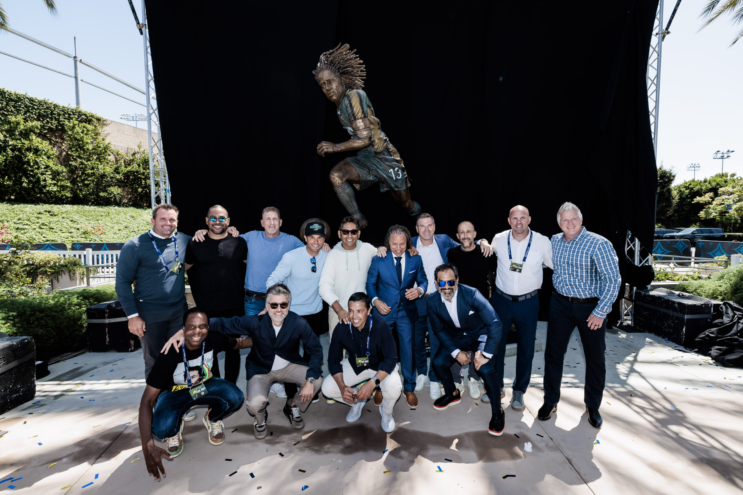Honoring the Heart of the Galaxy: The Cobi Jones Statue Unveiling
